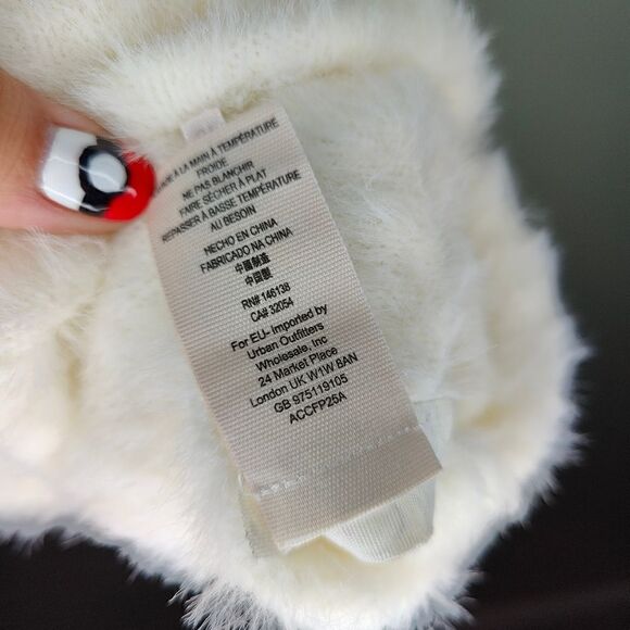 Free People Nylon Faux Fur Cloud Beanie - Picture 6 of 8